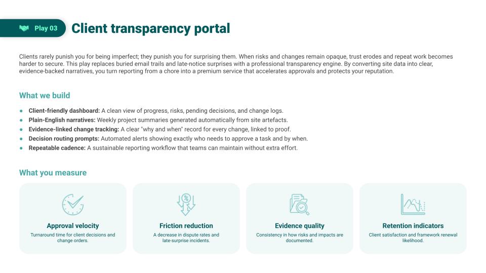 The 90-Day AI Playbook for Construction Leaders