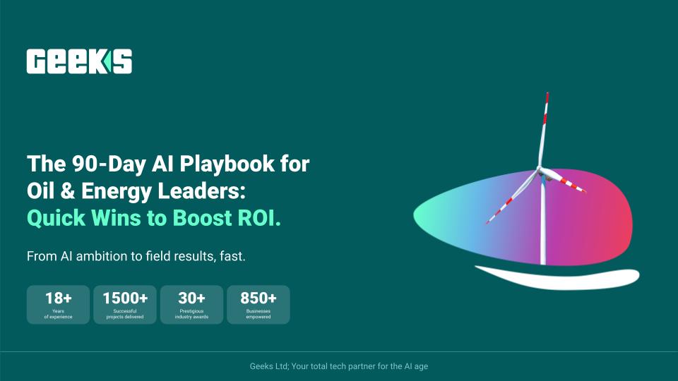 The 90-Day AI Playbook for Oil & Energy Leaders