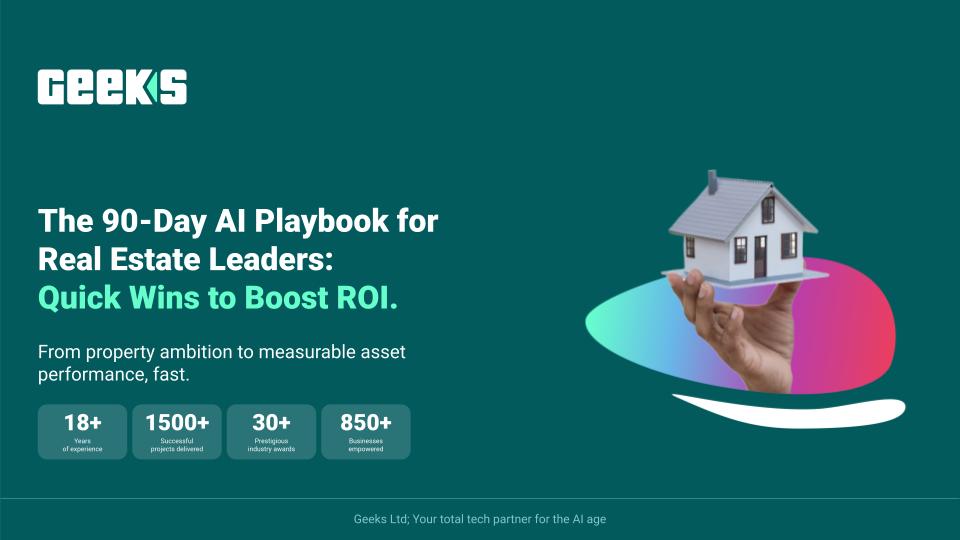 The 90-Day AI Playbook for Real Estate Leaders