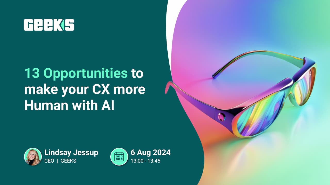 13 AI opportunities to make your customer experience more human