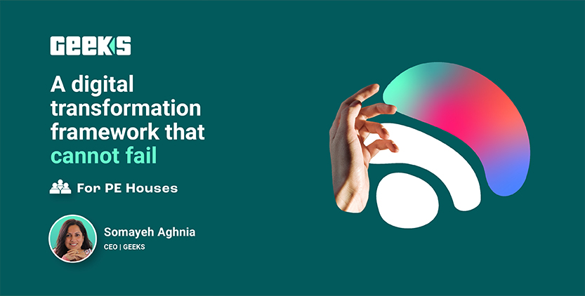A Digital Transformation framework that cannot fail