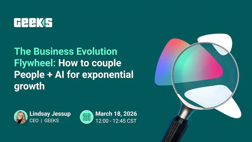 The Business Evolution Flywheel: How to couple People + AI for exponential growth