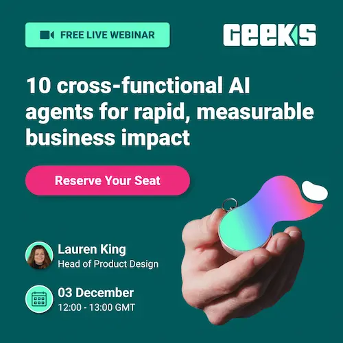 AI quick wins: 10 cross-functional AI agents for rapid, measurable business impact