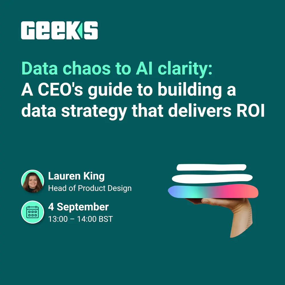 Data chaos to AI clarity: A CEO's guide to building a data strategy that delivers ROI