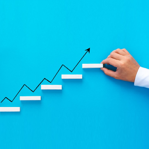 Growing by what does not yet exist